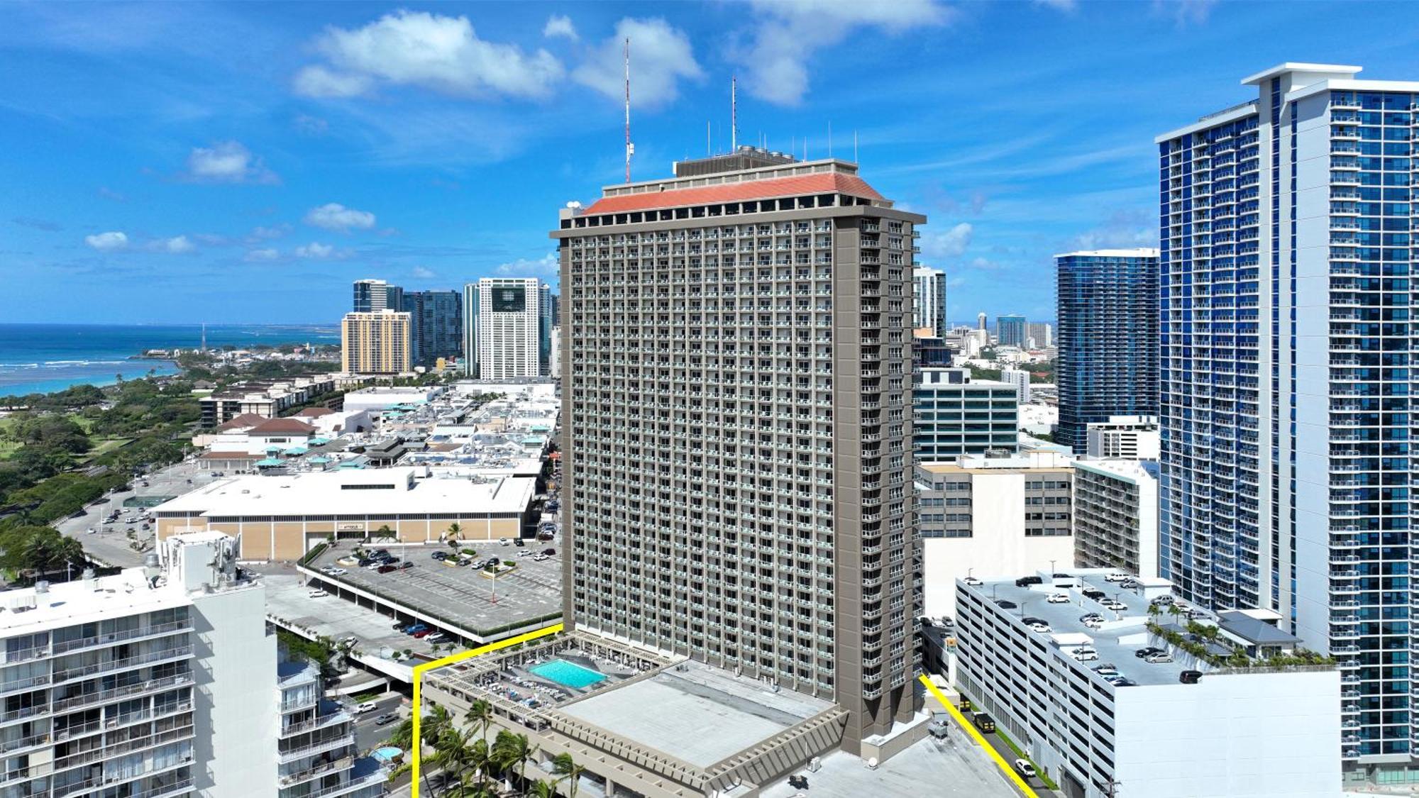 Ocean View Room At Ala Moana Fees Include Honolulu Eksteriør billede